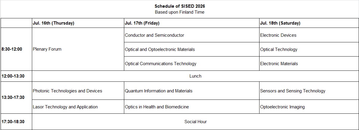 schedule